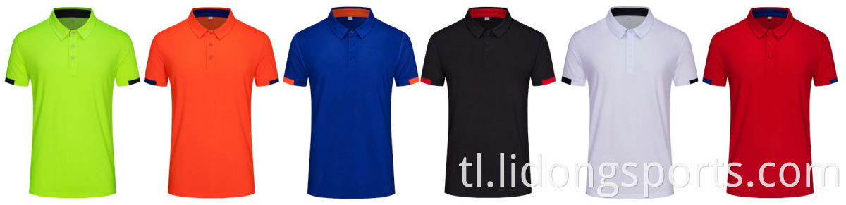 Mainit na nagbebenta ng mens fashion polo shirt maikling manggas tee kaswal na pangunahing golf sport t-shirt